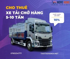 Thuê xe tải chất lượng, an toàn, giá rẻ, vô vàn ưu đãi tại Move Home