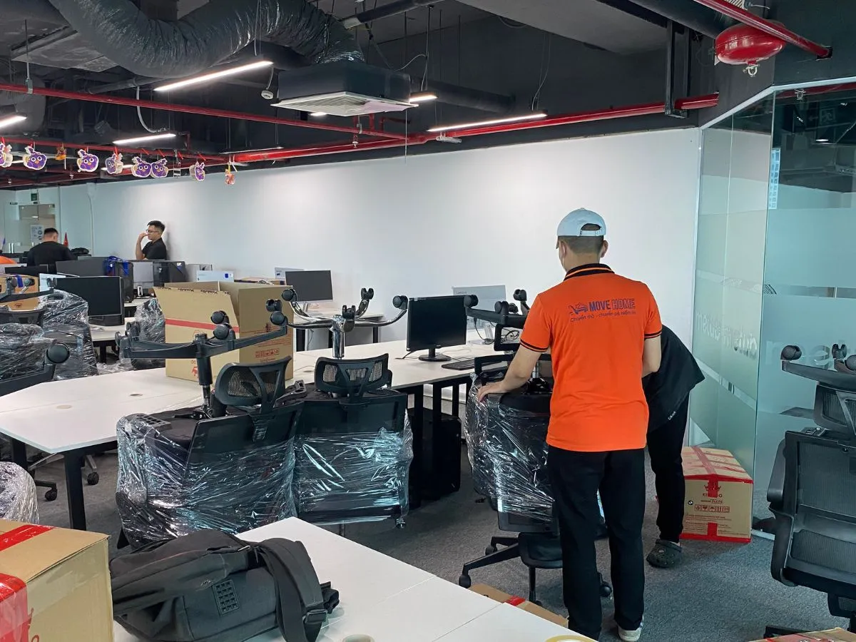 Chuyển văn phòng trọn gói tại Hà Nội – MOVE HOME: Nhanh gọn, bảo mật, không gián đoạn công việc